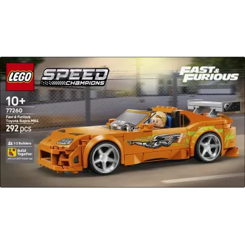 LEGO Speed Champions 77260 The Fast and The Furious Toyota Supra MK4 (292 peças)