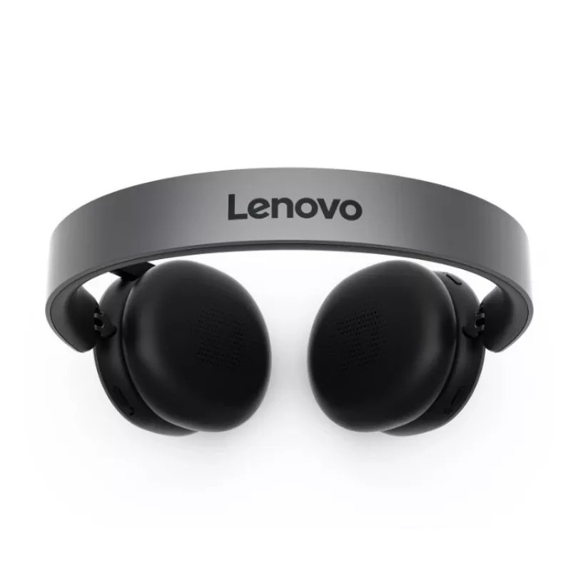 Lenovo ThinkPad Auscultador Sem Fios ANC Dobrável Dual-Mode 8550 (Aura Edition) - USB-A, Microsoft Teams, Sound by Bose, Bluetooth 5.3, Preto e Prateado