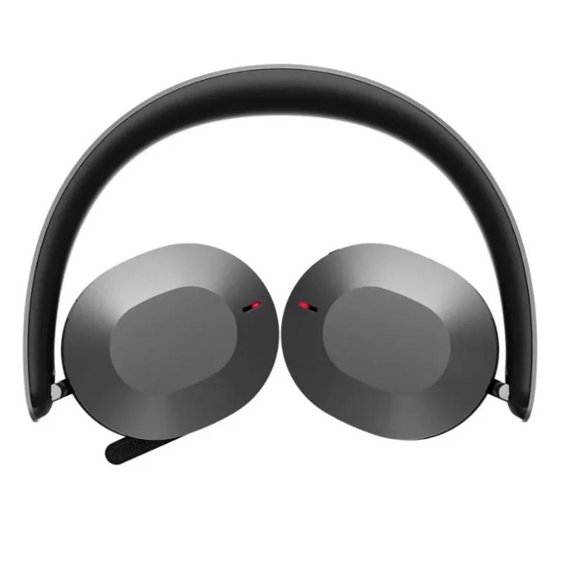 Lenovo ThinkPad Auscultador Sem Fios ANC Dobrável Dual-Mode 8550 (Aura Edition) - USB-A, Microsoft Teams, Sound by Bose, Bluetooth 5.3, Preto e Prateado