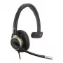 HP Poly Mission 815 Auscultador com Fios USB Monaural, Cancelamento de Ruído IA, Áudio Super Wideband, USB-C/USB-A (C01F8AA#AC3)