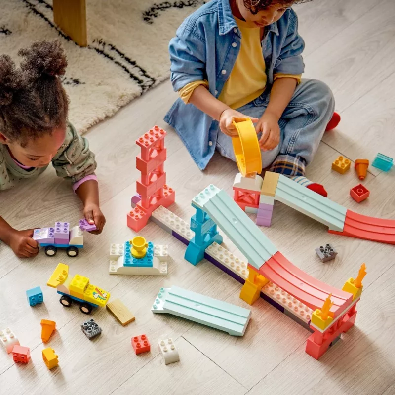 LEGO DUPLO 10478 3 em 1 Rampas Criativas com Veículos