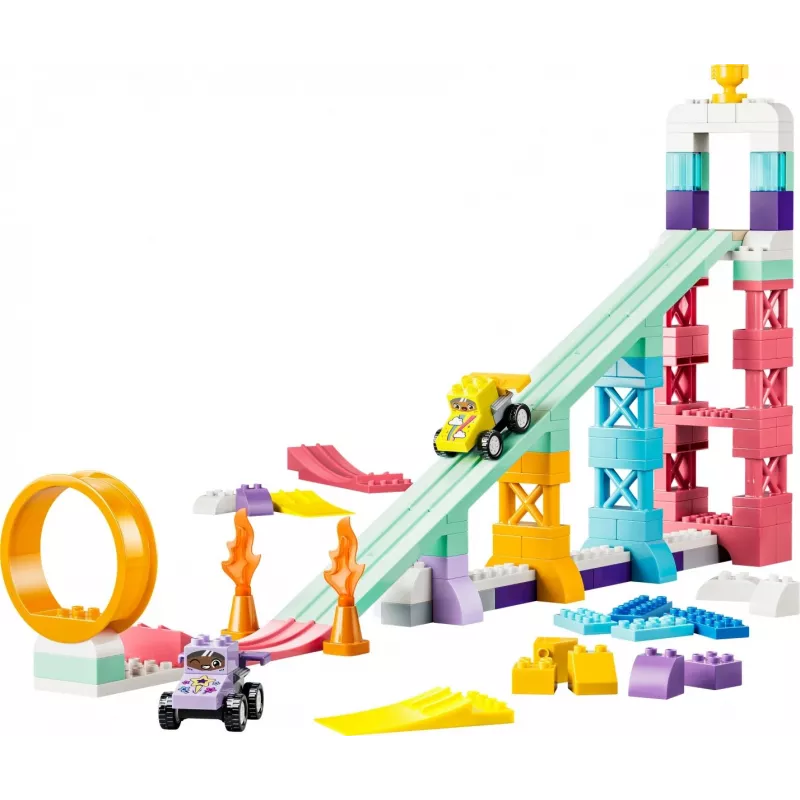 LEGO DUPLO 10478 3 em 1 Rampas Criativas com Veículos