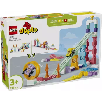 LEGO DUPLO 10478 3 em 1 Rampas Criativas com Veículos