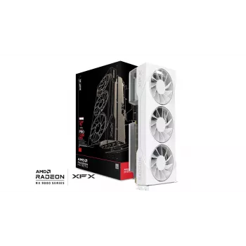 Placa gráfica XFX Swift Radeon RX 9070 GRE White Triple Fan AMD 12 GB GDDR6