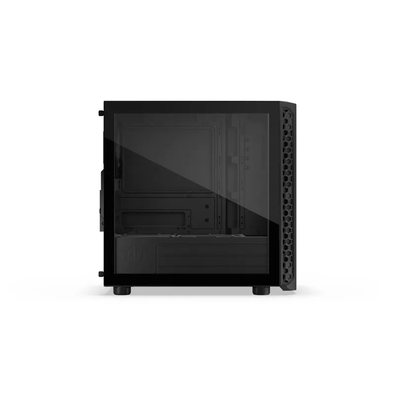 Caixa de PC Endorfy Signum M30 ARGB — Micro Tower mATX, frente em malha, 3x ventoinhas ARGB de 120 mm, vidro temperado, USB-C 20 Gb/s