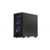 Caixa de PC Endorfy Signum M30 ARGB — Micro Tower mATX, frente em malha, 3x ventoinhas ARGB de 120 mm, vidro temperado, USB-C 20 Gb/s