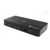Estação de Acoplamento i-tec TB5 Triple Display, 2x Thunderbolt 5, DP 2.1, 6x USB, slot M.2 NVMe, 2,5G LAN, SD/microSD, Áudio, PD 140W