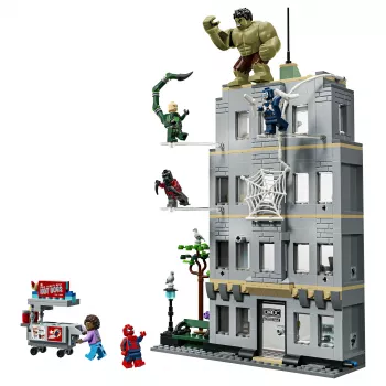 LEGO Marvel 76350 Spider-Man vs. Hulk Epic Clash (534 peças)