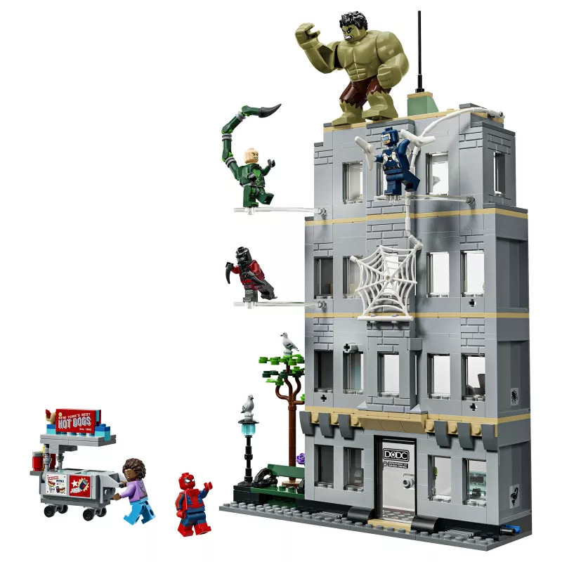 LEGO Marvel 76350 Spider-Man vs. Hulk Epic Clash (534 peças)