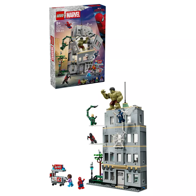 LEGO Marvel 76350 Spider-Man vs. Hulk Epic Clash (534 peças)