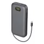 Power Bank para Portátil Belkin UltraCharge Pro 27K 27000mAh 240W com cabo USB-C integrado e ecrã digital, Antracite