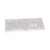 Teclado USB com Fio CHERRY KC 1000 - Layout QWERTY Espanhol, Cinzento Claro
