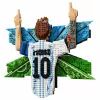 LEGO Editions 43018 Lionel Messi - Celebration (1427 peças)