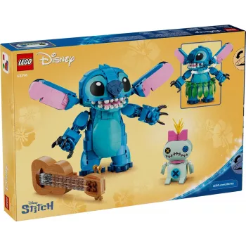 LEGO Disney 43296 Stitch & Scrump Conjunto de Construção (713 peças)