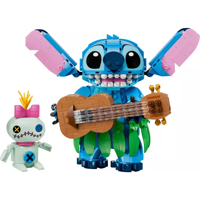 LEGO Disney 43296 Stitch & Scrump Conjunto de Construção (713 peças)