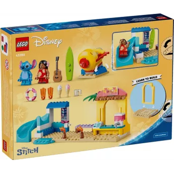 LEGO Disney 43280 Beach Fun with Lilo & Stitch (113 peças)