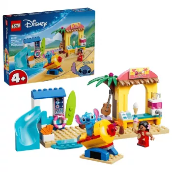 LEGO Disney 43280 Beach Fun with Lilo & Stitch (113 peças)