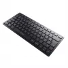Teclado compacto sem fios CHERRY KW 9200 MINI, recarregável, 2,4 GHz + Bluetooth + USB-C, preto (AZERTY belga) JK-9250BE-2