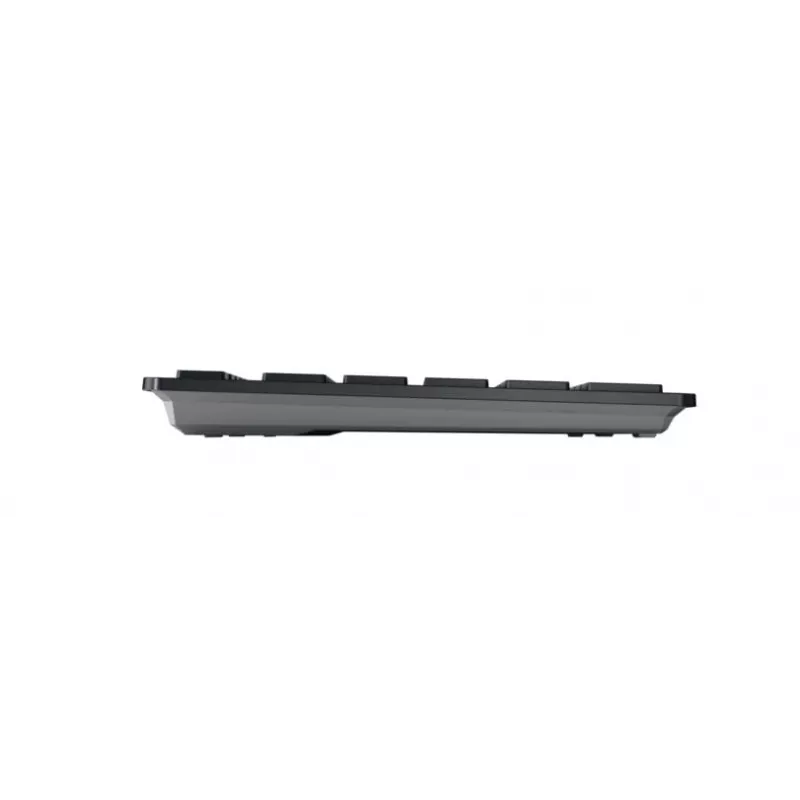 Teclado compacto sem fios CHERRY KW 9200 MINI, recarregável, 2,4 GHz + Bluetooth + USB-C, preto (AZERTY belga) JK-9250BE-2