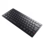 Teclado compacto sem fios CHERRY KW 9200 MINI, recarregável, 2,4 GHz + Bluetooth + USB-C, preto (AZERTY belga) JK-9250BE-2