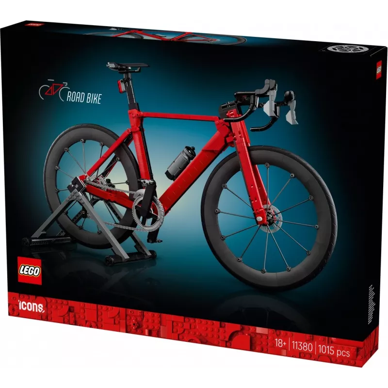 LEGO Icons 11380 Conjunto de Construção Bicicleta de Estrada, 1015 peças, a partir de 18 anos
