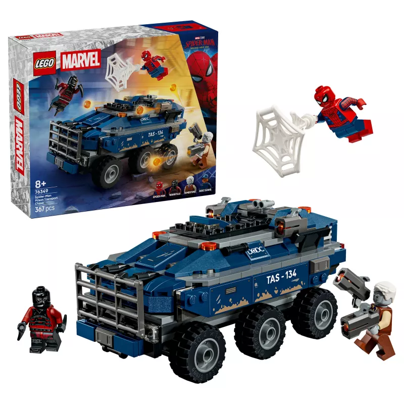 LEGO Marvel 76349 Spider-Man Prison Transport Chase (367 peças)