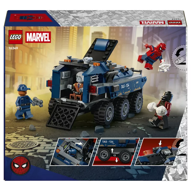 LEGO Marvel 76349 Spider-Man Prison Transport Chase (367 peças)