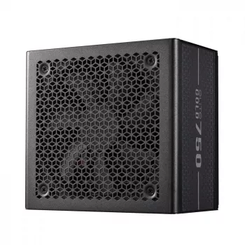 Fonte de alimentação Cooler Master Elite Gold 750 750W ATX 3.1 80 PLUS Gold totalmente modular preta MPX-7505-AFAG-BEU