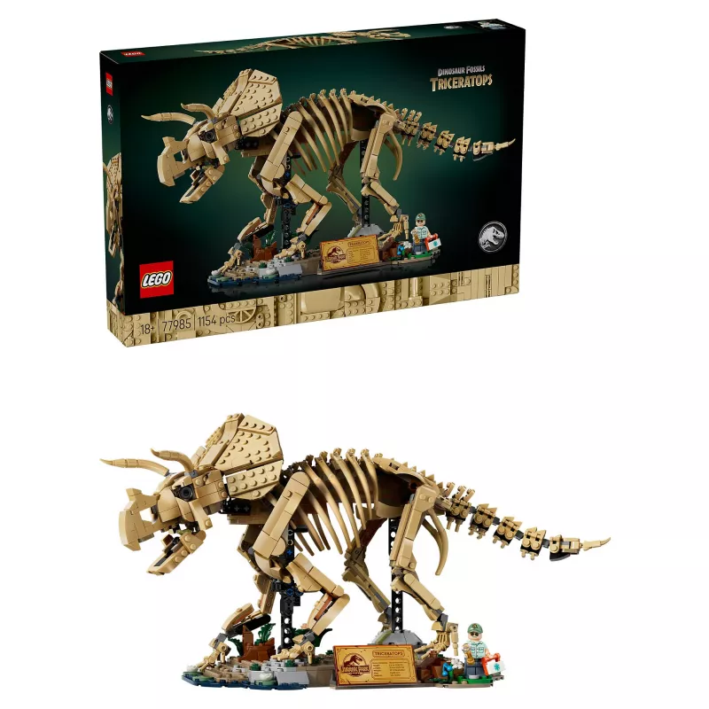 LEGO Jurassic World Dinosaur Fossils: Triceratops 77985 (1154 peças)