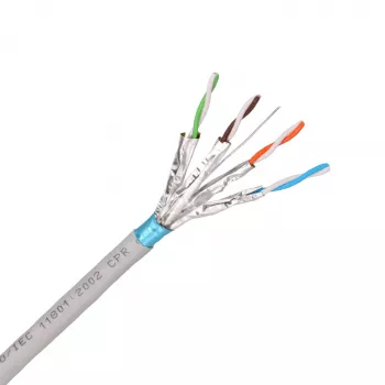 Cabo de instalação Extralink CAT6A F/FTP Indoor Twisted Pair 305 m EX.96624