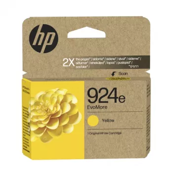 Tinteiro HP 924e EvoMore Yellow Original