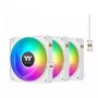 Ventoinha de caixa Thermaltake CT120 EX Infinity ARGB Sync White | 120mm Infinity Mirror Hydraulic Bearing PWM, pack de 3
