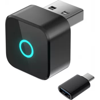 Adaptador 4smarts Wireless CarPlay / Android Auto Preto, USB-A / USB-C, Bluetooth 4.2, Wi-Fi 5 GHz (541818)