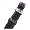 Cabo de alimentação para GPU ASUS ROG Equalizer 12V-2x6 PCIe 5.1 / ATX 3.1, 0,75 m, 16 AWG, Preto (90YE00BN-B0QA00)