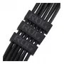 Cabo de alimentação para GPU ASUS ROG Equalizer 12V-2x6 PCIe 5.1 / ATX 3.1, 0,75 m, 16 AWG, Preto (90YE00BN-B0QA00)