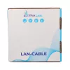 Cabo de instalação Extralink CAT6A U/UTP Indoor Twisted-Pair 100 m EX.96655