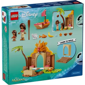LEGO Disney Moana 43282 Casa da Aldeia e Barco