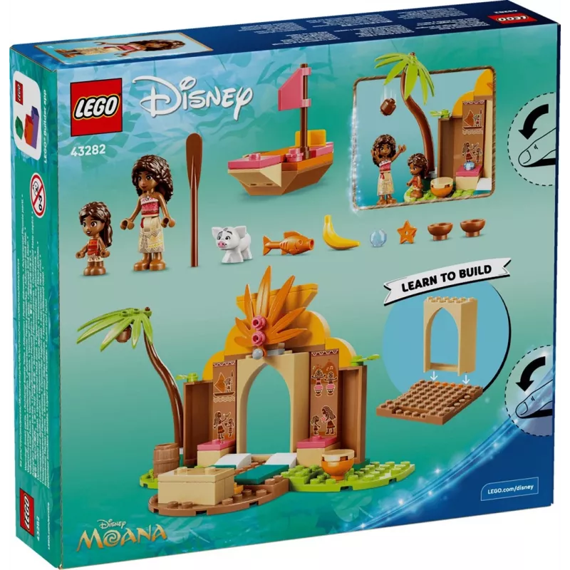 LEGO Disney Moana 43282 Casa da Aldeia e Barco