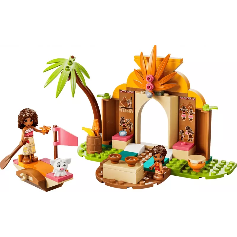 LEGO Disney Moana 43282 Casa da Aldeia e Barco