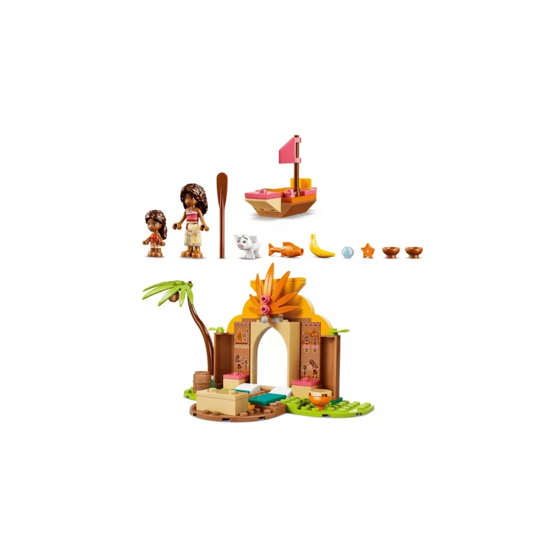 LEGO Disney Moana 43282 Casa da Aldeia e Barco