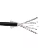 Cabo de par entrançado exterior Extralink CAT6A FTP (F/UTP) com gel 305 m EX.96587