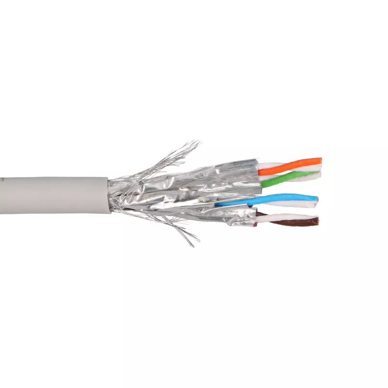 Cabo de instalação Extralink CAT7 S/FTP indoor twisted pair 305 m EX.96570
