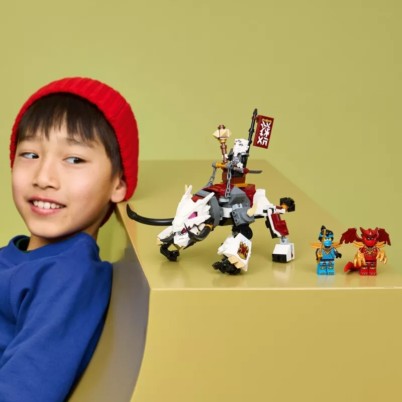 LEGO NINJAGO Zilvar e Grimtak a Besta Dragão 71863
