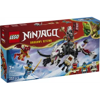 LEGO NINJAGO Zilvar e Grimtak a Besta Dragão 71863