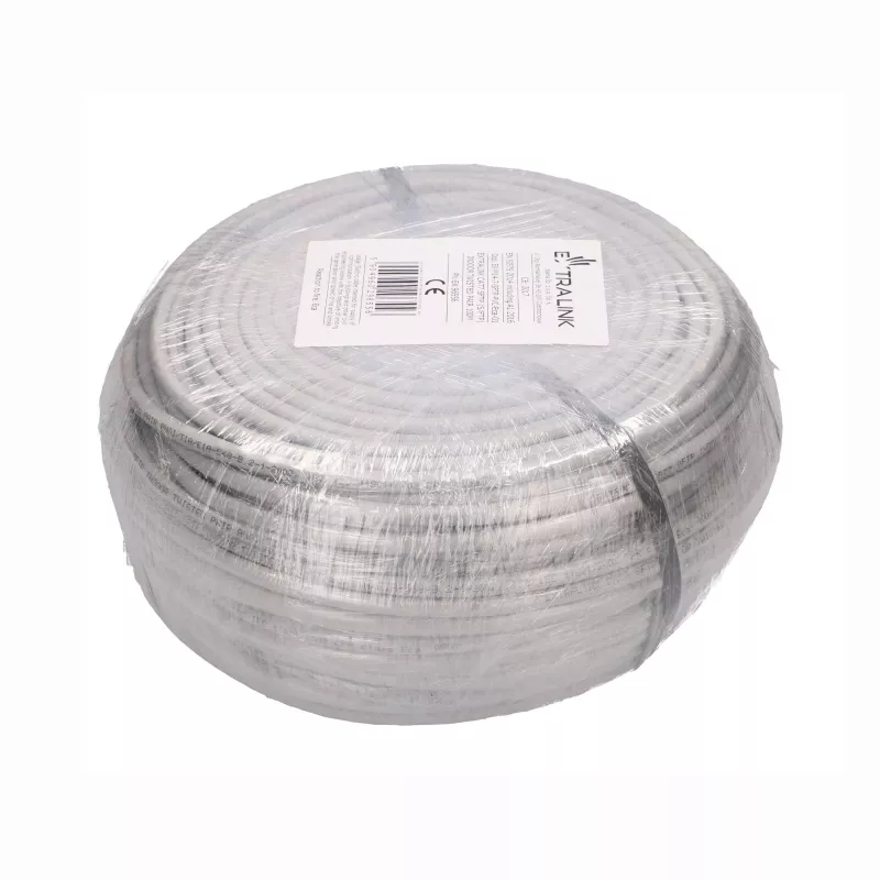 Extralink Cabo de Instalação CAT7 S/FTP indoor twisted pair 100 m EX.96556