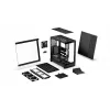 ENDORFY Fishtank 6000 Corona Caixa de PC Mid-Tower - Preto, Vidro Temperado Duplo, 4x Ventoinhas ARGB, USB-C, E-ATX
