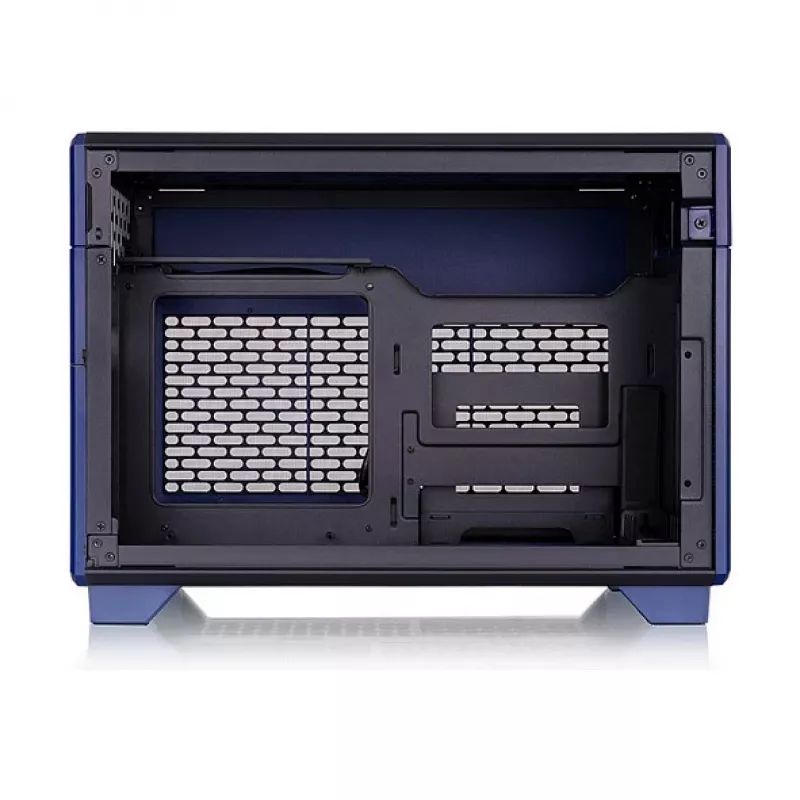 Thermaltake TR100 Koralie Edition Caixa Mini-ITX SFF Cobalt Blue - PCIe 4.0 Riser, SFX PSU, 360mm GPU - CA-11A-00SPNN-AR