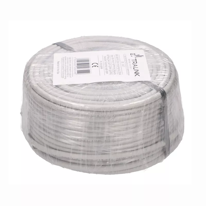 Extralink Cabo de Instalação CAT7 S/FTP indoor twisted pair 50 m EX.96549