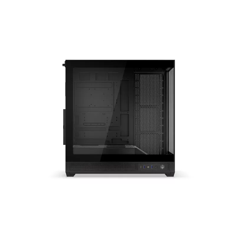 ENDORFY Fishtank 6000 Flex Caixa de PC Mid-Tower - Preto, Vidro Temperado Duplo, USB-C, E-ATX, Back-Connect Ready (sem ventoinhas)