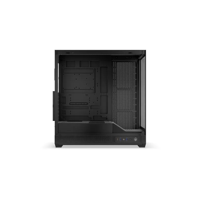 ENDORFY Fishtank 6000 Flex Caixa de PC Mid-Tower - Preto, Vidro Temperado Duplo, USB-C, E-ATX, Back-Connect Ready (sem ventoinhas)